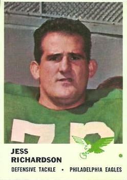 1961 Fleer #58 Jesse Richardson