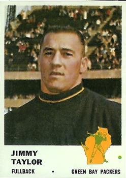 1961 Fleer #89 Jim Taylor