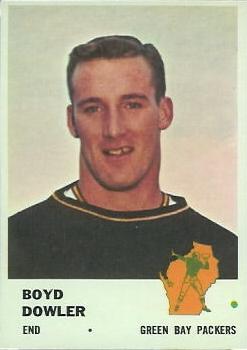 1961 Fleer #92 Boyd Dowler RC