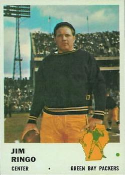 1961 Fleer #96 Jim Ringo
