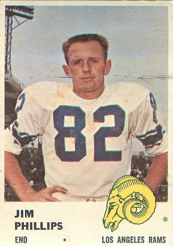 1961 Fleer #102 Jim Phillips