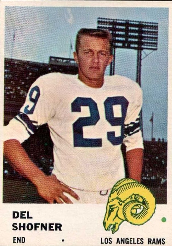 1961 Fleer #103 Del Shofner