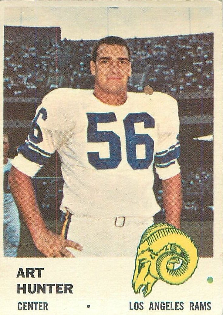 1961 Fleer #104 Art Hunter