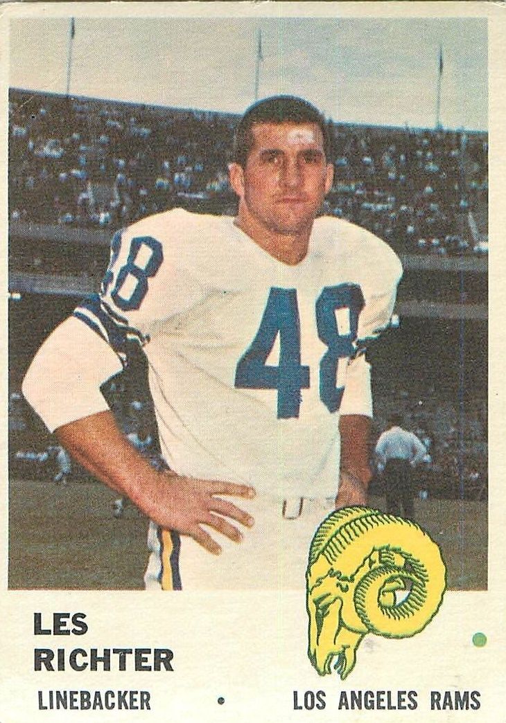 1961 Fleer #106 Les Richter
