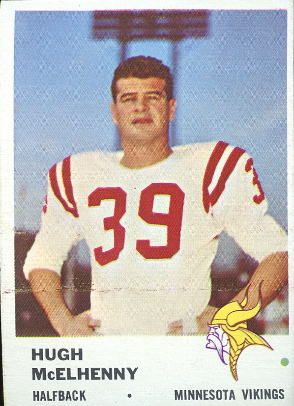1961 Fleer #127 Hugh McElhenny