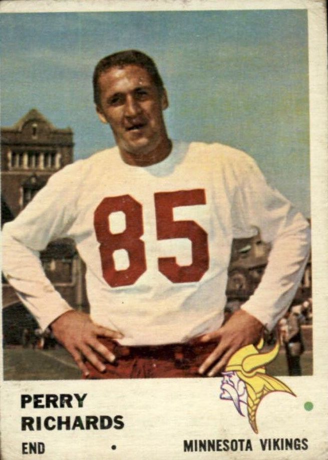 1961 Fleer #130 Perry Richards RC