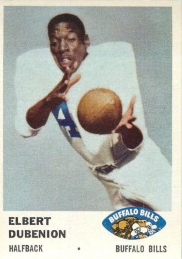 1961 Fleer #136 Elbert Dubenion