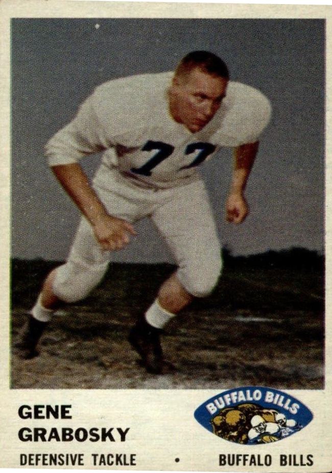 1961 Fleer #143 Gene Grabosky