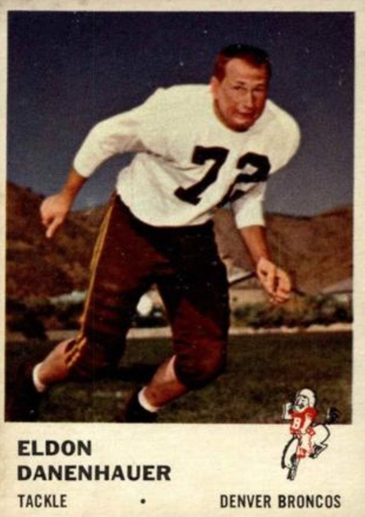 1961 Fleer #148 Eldon Danenhauer RC