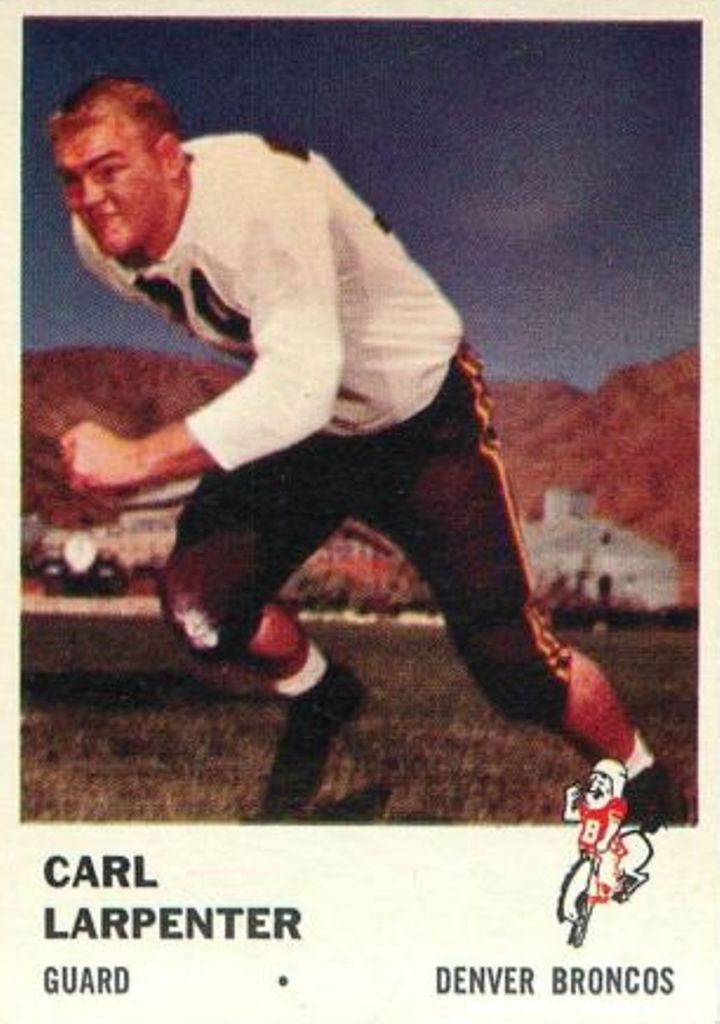 1961 Fleer #150 Carl Larpenter