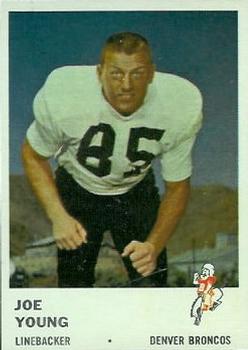 1961 Fleer #153 Joe Young RC