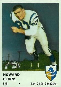 1961 Fleer #159 Howard Clark RC