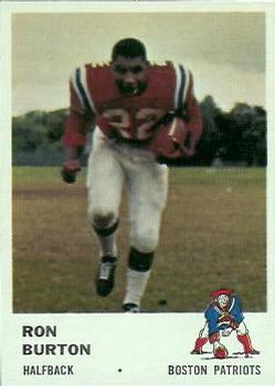 1961 Fleer #179 Ron Burton