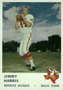 1961 Fleer #207 Jimmy Harris