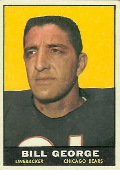 1961 Topps #16 Bill George