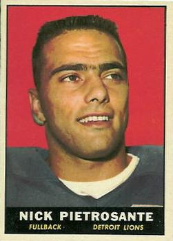 1961 Topps #31 Nick Pietrosante RC