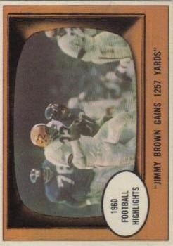 1961 Topps #77 Jim Brown IA