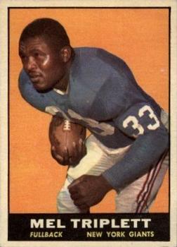 1961 Topps #86 Mel Triplett