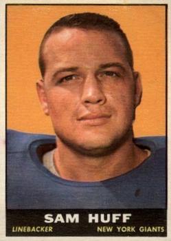 1961 Topps #91 Sam Huff