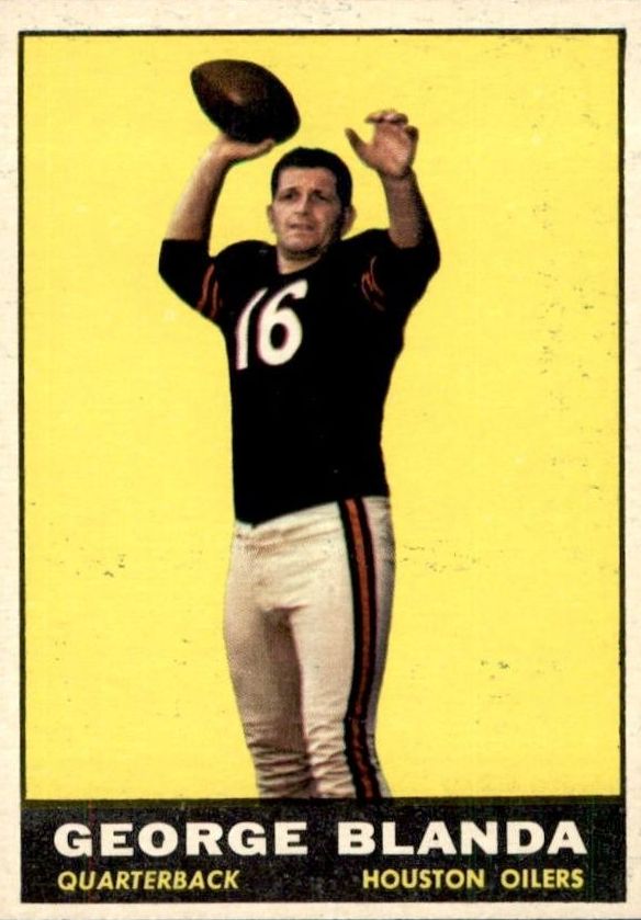 1961 Topps #145 George Blanda