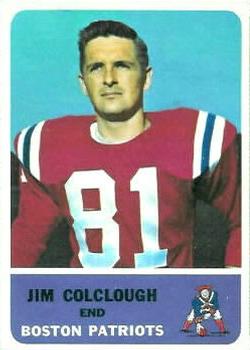 1962 Fleer #5 Jim Colclough
