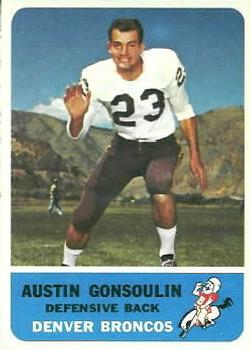 1962 Fleer #39 Goose Gonsoulin