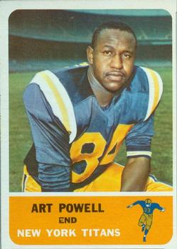 1962 Fleer #60 Art Powell