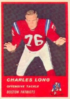 1963 Fleer #6 Charles Long SP RC