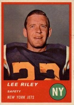 1963 Fleer #19 Lee Riley