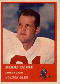 1963 Fleer #42 Doug Cline