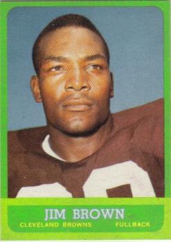 1963 Topps #14 Jim Brown SP