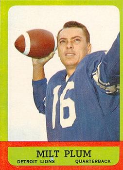 1963 Topps #25 Milt Plum