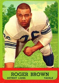 1963 Topps #34 Roger Brown RC