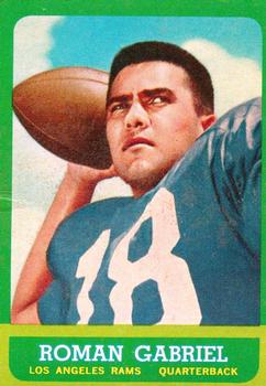 1963 Topps #37 Roman Gabriel