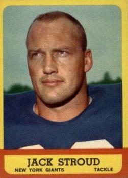 1963 Topps #53 Jack Stroud SP
