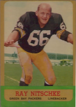 1963 Topps #96 Ray Nitschke RC