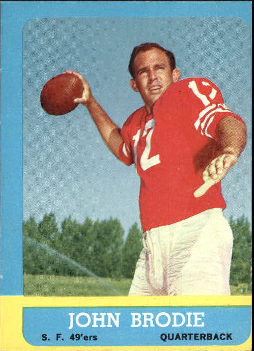 1963 Topps #134 John Brodie
