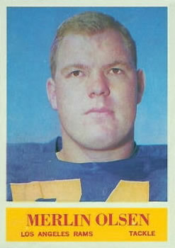 1964 Philadelphia #91 Merlin Olsen RC