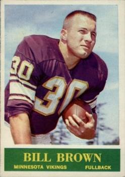 1964 Philadelphia #101 Bill Brown RC