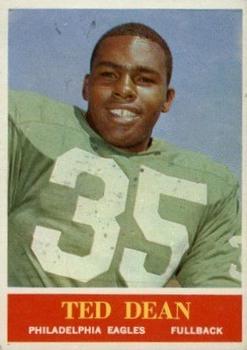1964 Philadelphia #132 Ted Dean