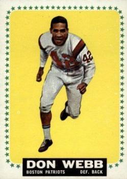 1964 Topps #20 Don Webb RC
