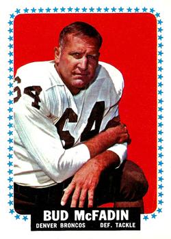 1964 Topps #53 Bud McFadin SP