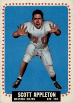 1964 Topps #66 Scott Appleton RC