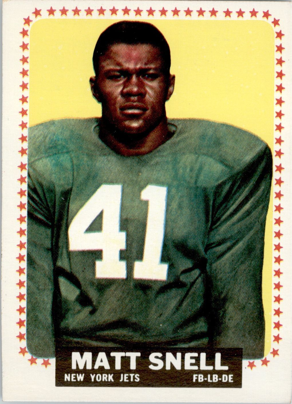 1964 Topps #125 Matt Snell RC