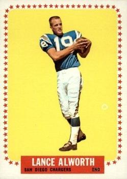 1964 Topps #155 Lance Alworth