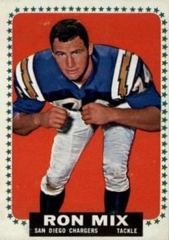 1964 Topps #168 Ron Mix SP