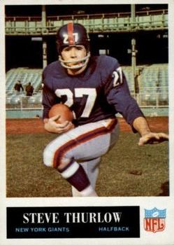 1965 Philadelphia #123 Steve Thurlow RC