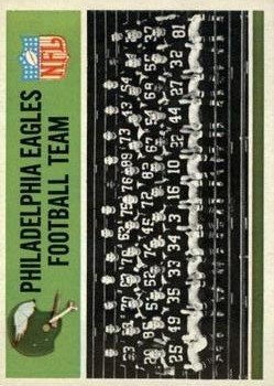 1965 Philadelphia #127 Philadelphia Eagles