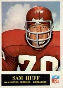 1965 Philadelphia #187 Sam Huff