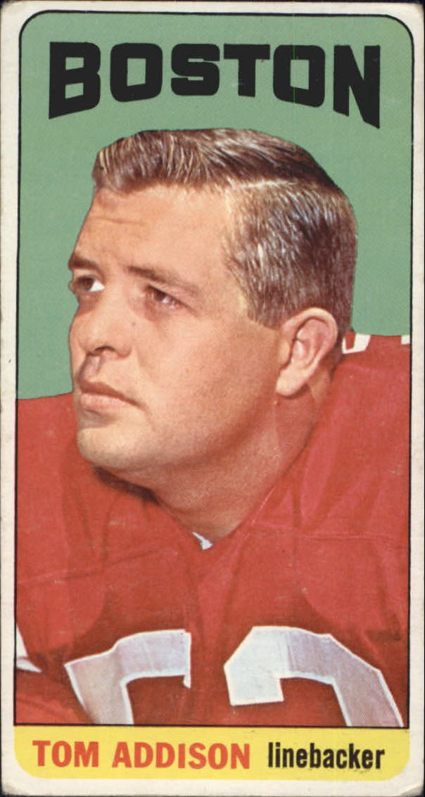 1965 Topps #1 Tommy Addison SP